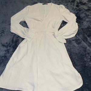 Lantern Sleeve Dress